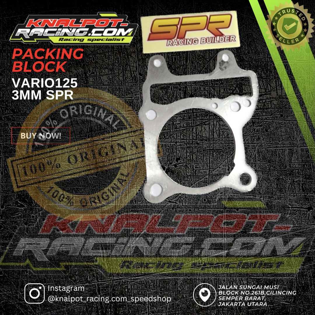 PAKING BLOK VARIO125 3MM SPR 